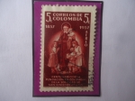 Stamps Colombia -  Centenario de la Fundación  en Colombia de la Sociedad  de San Vicente de Paul