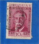 Stamps Uruguay -  Jose Batlle y Ordoñez