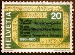Stamps Switzerland -  Agencia Telegráfica Suiza