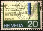 Stamps Switzerland -  Censo Federal de la Población