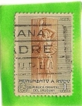 Stamps Uruguay -  Monumento Rodo