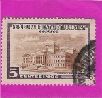 Stamps Uruguay -  Palacio Legislativo