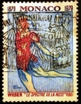 Stamps : Europe : Monaco :  The 100th Anniversary of Salle Garnier - Opera House