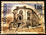 Stamps : Europe : Monaco :  Sitios y monumentos. Palacio de justicia