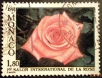 Stamps Monaco -  1º Salón International de la rosa 