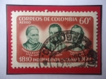 Stamps Colombia -  Independencia Nacional - 150°Aniversario (1810-1960)
