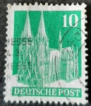 Stamps : Europe : Germany :  Catedral de Colonia (Zona Anglo-Americana) 