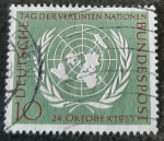 Sellos de Europa - Alemania -  X Aniversario de las Naciones Unidas ONU
