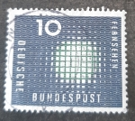 Stamps : Europe : Germany :  Pantalla de Televisión
