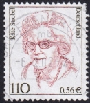 Stamps Germany -  Käthe Strobel