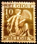 Stamps : Europe : Belgium :  Ceres 