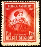 Stamps Belgium -  Expedición Antártica del Capitán Adrien de Gerlache 
