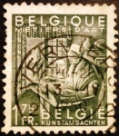 Stamps Belgium -  Exportación. Artesanía