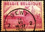 Stamps Belgium -  Exportación. Barcos  
