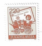 Stamps : Europe : Yugoslavia :  Feliz año nuevo