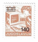 Stamps : Europe : Yugoslavia :  Informatica