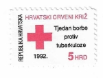 Stamps : Europe : Croatia :  Lucha contra la tuberculosis
