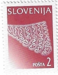 Stamps Slovenia -  Bordados