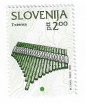 Stamps : Europe : Slovenia :  Instrumento musical