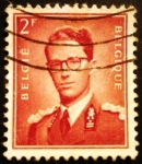 Stamps : Europe : Belgium :  Rey Balduino  