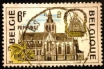 Stamps Belgium -  Virgen de Poperinge e Iglesia de San John