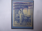 Stamps Venezuela -  Cristóbal Mendoza (1772-1829)-Cent. de su Muerte (129-1939)-1er.Presidente Rep. Venezuela (1811)