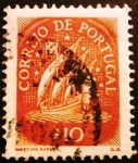 Sellos de Europa - Portugal -  Carabelas 