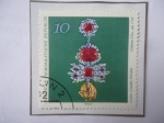 Stamps Germany -  Grünes Gewölbe Dresden-Goldenes Vlies,um 170-Museo Bóveda Verde(Dresden Al.)-Vellocino de Oro año