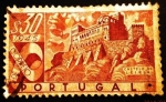 Sellos de Europa - Portugal -  Castillos Portugueses. Castelo de Leiria
