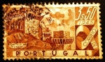 Stamps Portugal -  Castillos Portugueses. Castelo de Ourem