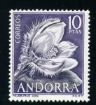 Stamps Andorra -  Heleborus Coni