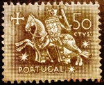 Stamps Portugal -  Caballeros medievales