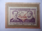 Stamps Ecuador -  Miguel de Cervantes (1547-1616) Novelista y Dramaturgo Español- 4°Centenario de su Nacimiento (1547-