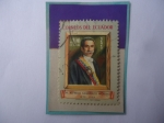Stamps Ecuador -  Alfredo Baquerizo Moreno (1859-1959)- Presidente del Ecuador entre 1916 al 1920 - Sello de 1,00 S/. 