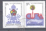 Stamps : Europe : Hungary :  festival de la juventud Y2620-21 JAVIVI