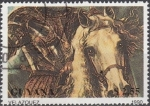 Stamps : America : Guyana :  Cuadros, Duque de Lerma (detalle) de Rubens
