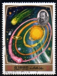 Stamps United Arab Emirates -  Precursores exploracion  espacio Kepler