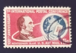 Sellos de America - Estados Unidos -  Conferencia postal internacional