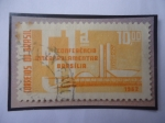 Stamps Brazil -  51a Confrencia Interparlamentaria-Brasilia Sello d 10 Cruzeiro, año 1962