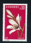 Stamps Andorra -  serie- Flores silvestre