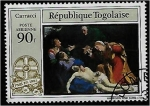 Stamps Togo -  Pascua, Descenso de la Cruz