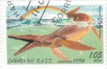Stamps Morocco -  Fauna marina prehistórica-