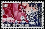Stamps Togo -  Marqués de Lafayette, Lafayette llegando a Montpelier