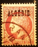 Stamps : Africa : Algeria :  Argelia Francesa. Ceres de Mazelin