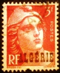Stamps Algeria -  Argelia Francesa. Tipo Marianne de Gandon
