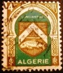 Sellos de Africa - Argelia -  Argelia Francesa. Escudo de armas de Constantine
