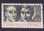 Sellos de Europa - Checoslovaquia -  Personajes