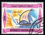 Sellos del Mundo : Asia : Yemen : Visita de la Reina de Saba al Rey Salomon-1968