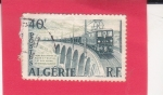 Stamps Algeria -  LÍNEA FERROVIARIA  ELECTRIFICADA