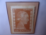 Sellos de America - Argentina -  Eva Perón (1919-1952) - (También llamada como María Duarte  de Perón)- Sello de 1 Ctv.